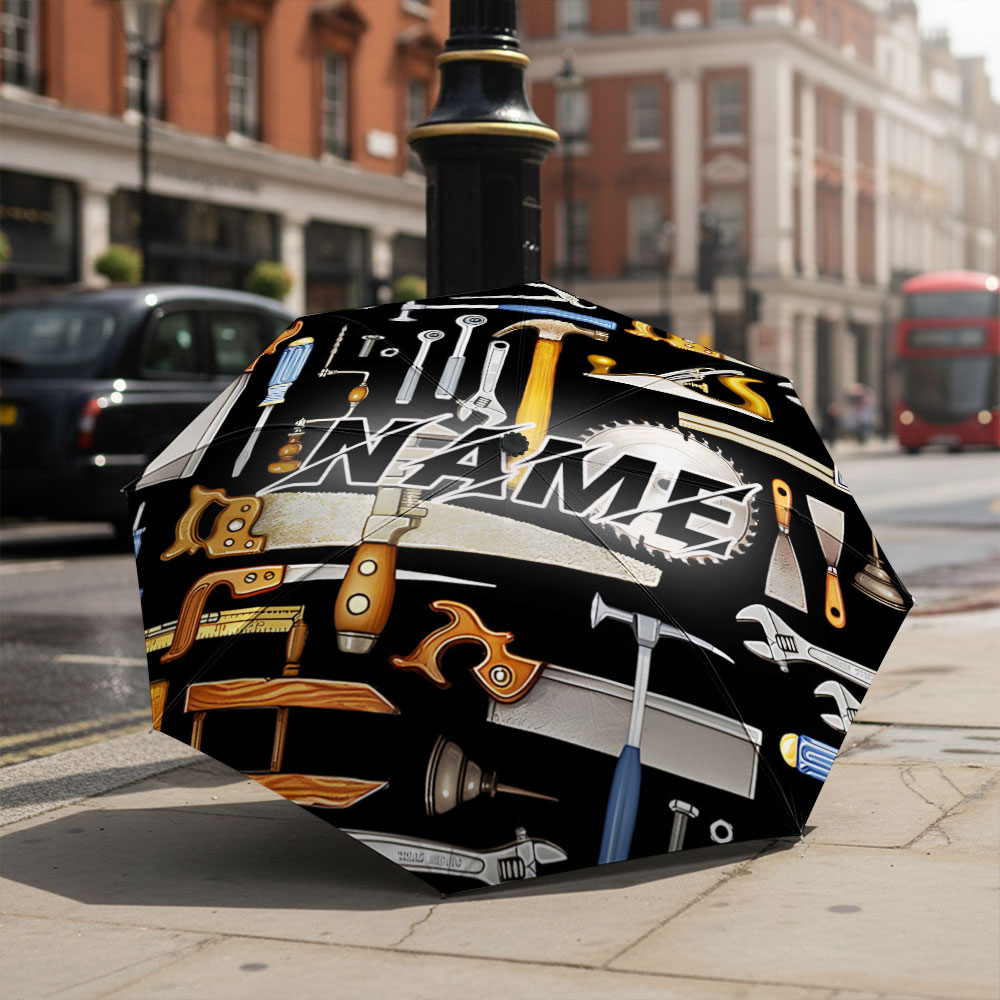 Workshop Tools And Names - Custom Name umbrella, 