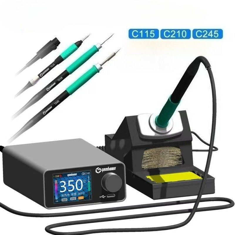 Tools For Electronic Workshop - GEEBOON TC22 Soldering Station 240W SDC02