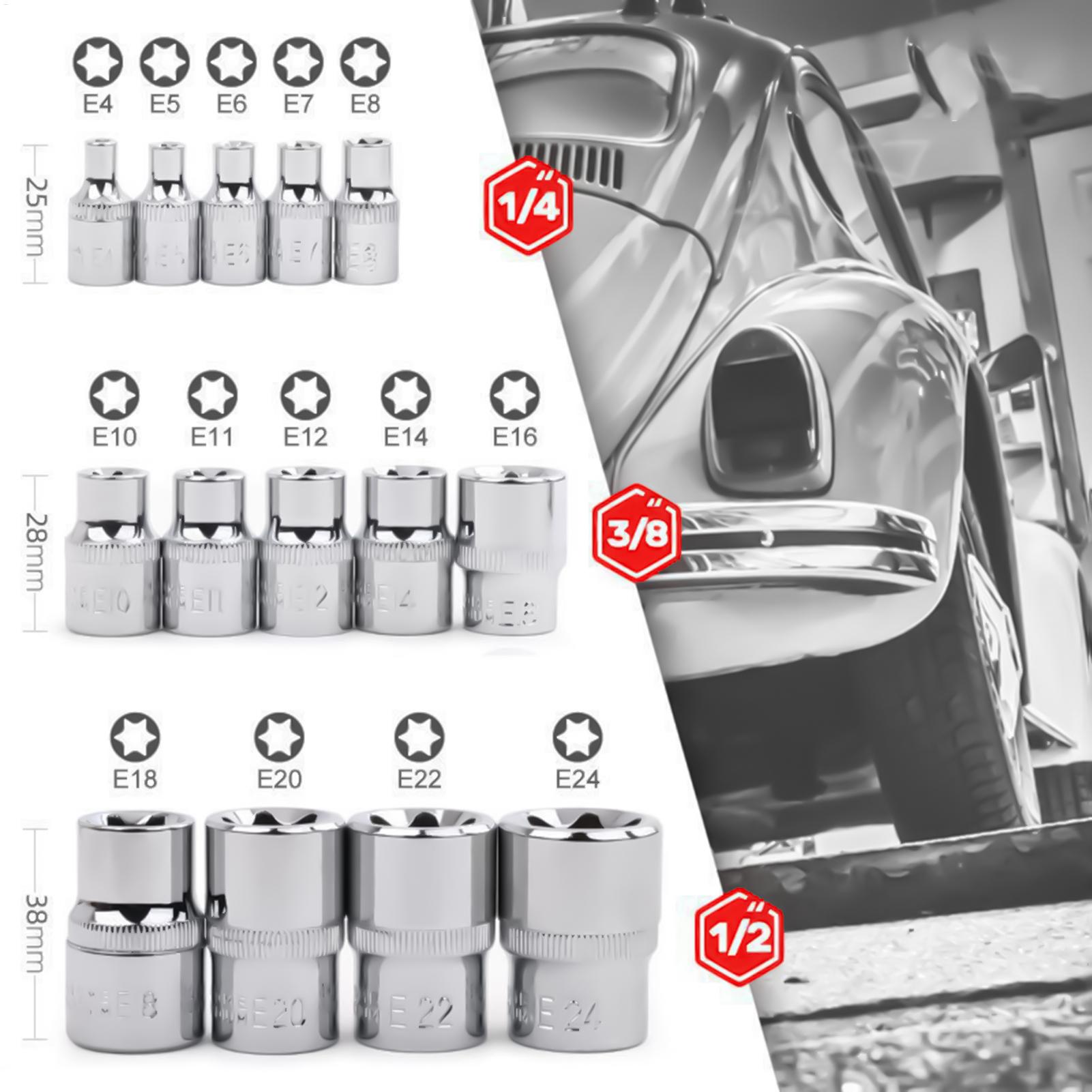Socket Set Portable Heavy-Duty - Tools & Workshop Equipment ulasan dan harga