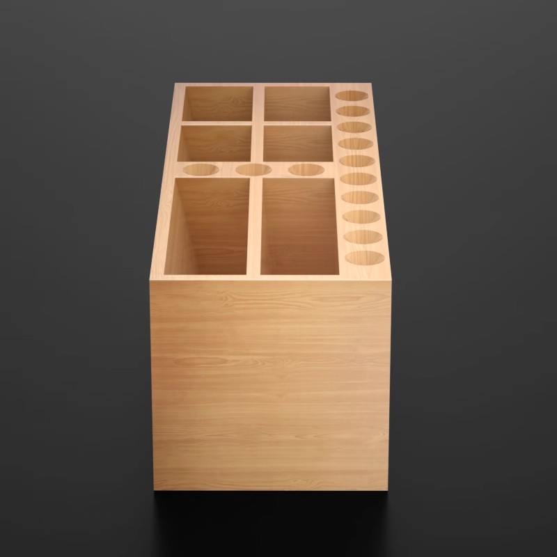 Amaoe M63 Bambo Storage Box Mu - Workshop Cutting Tools ulasan dan harga