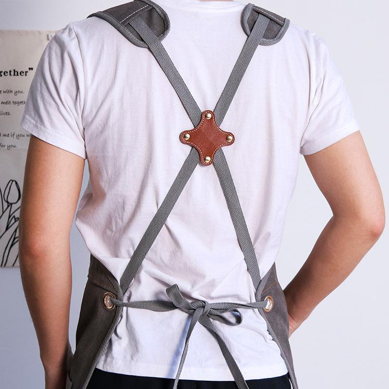 Canvas Apron With Printed Logo - Workshop Tools Logo ulasan dan harga