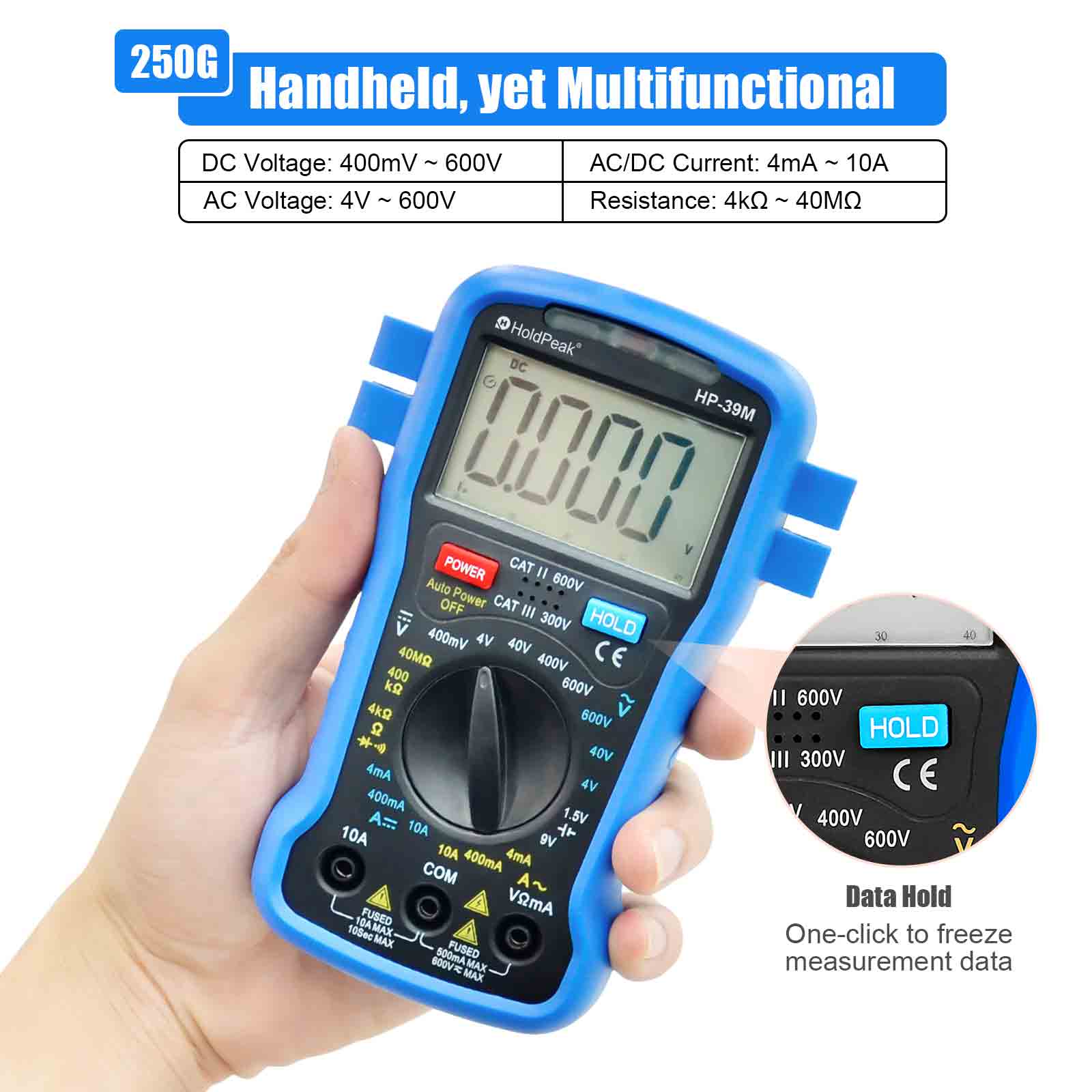 Digital Multimeter True RMS 40 - Workshop Tools Display ulasan dan harga