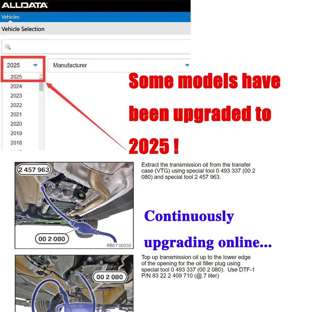 2027 Alldata CAR Data Newest O - Special Workshop Tools ulasan dan harga