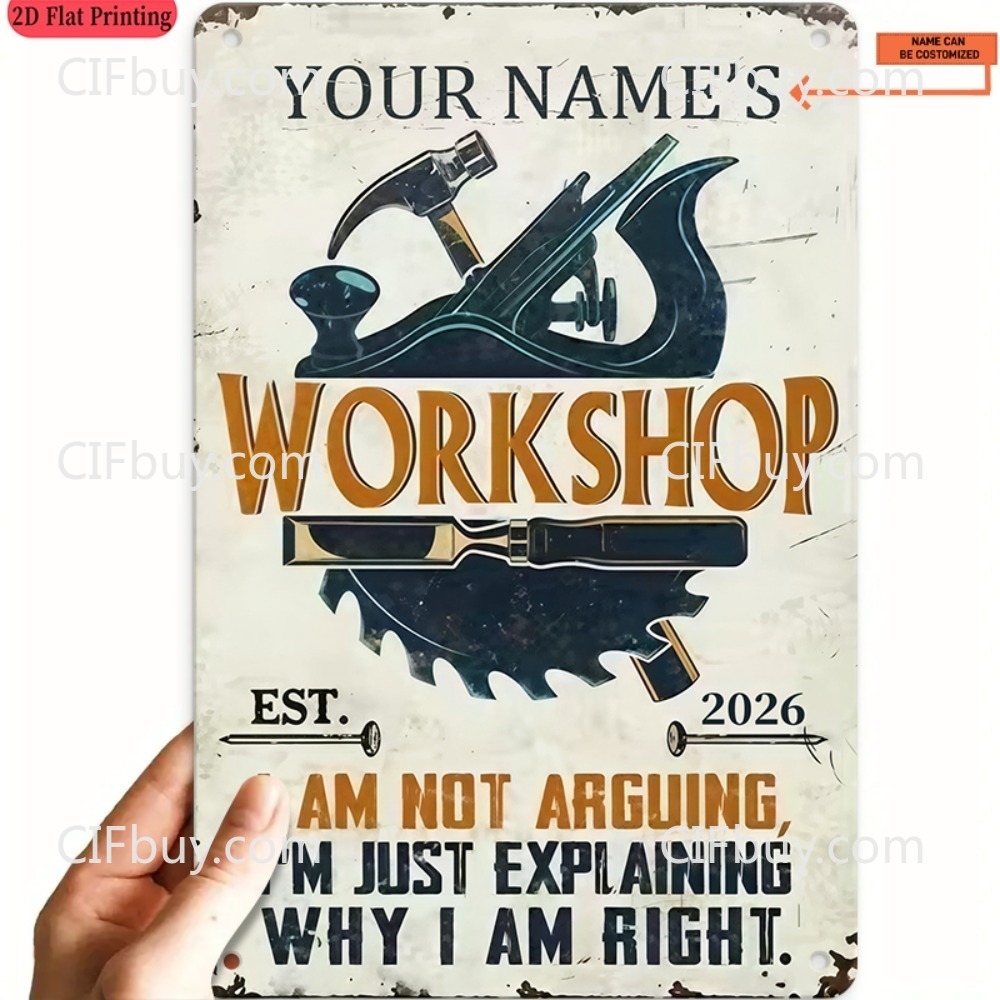 2D Flat Custom Name Workshop C - Workshop Tools And Names ulasan dan harga