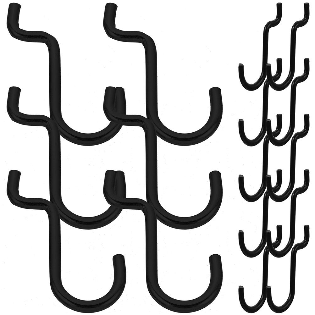 24Pcs Strong Iron Pegboard Hoo - Workshop Tools Display ulasan dan harga